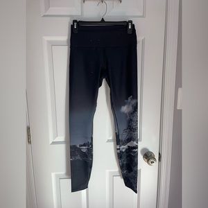 Starry Mountain Night Leggings